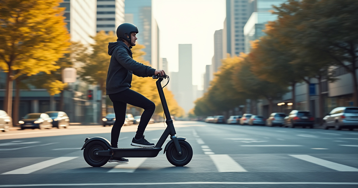 E-Scooter mit ABE für lange Reichweiten